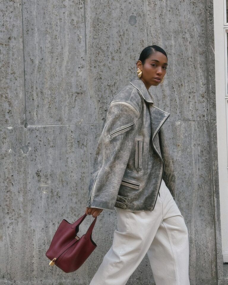 Модная кожаная одежда 2025: актуальность, тренды и сочетания