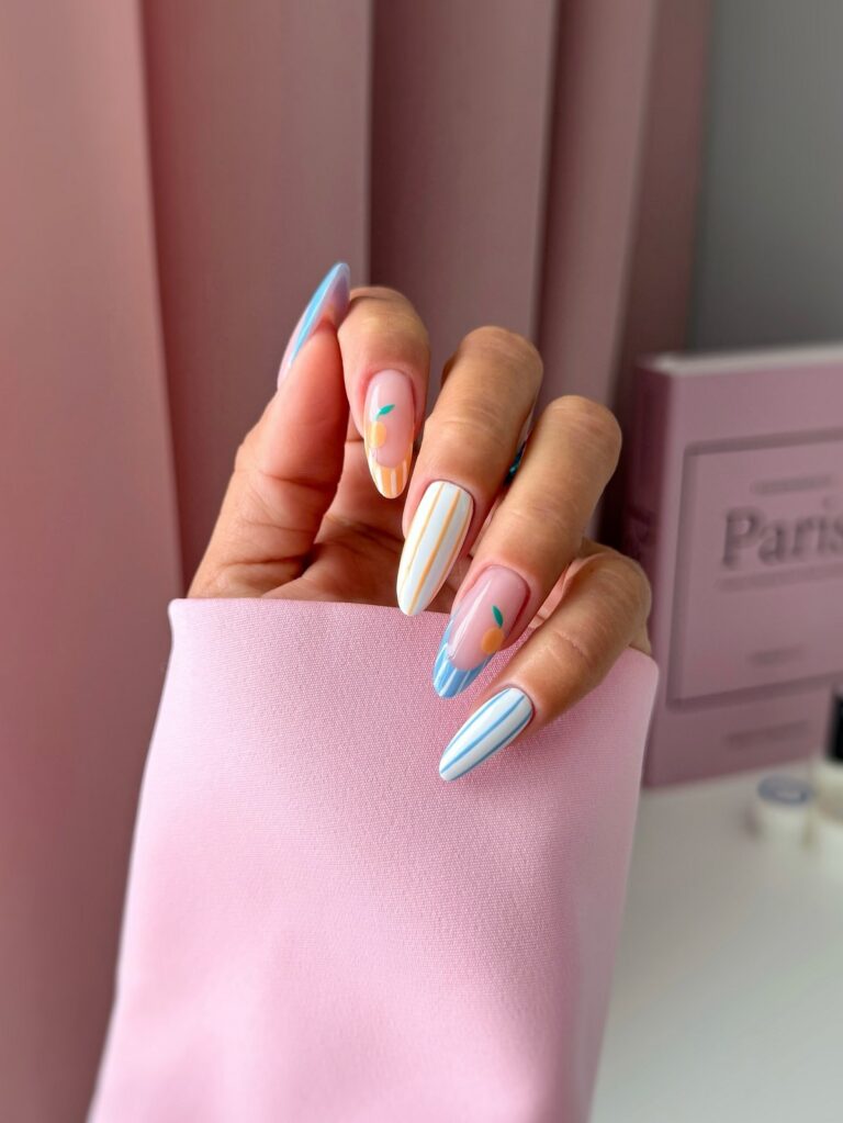 Миндальный дизайн ногтей на лето 2025: топ-идеи сезона