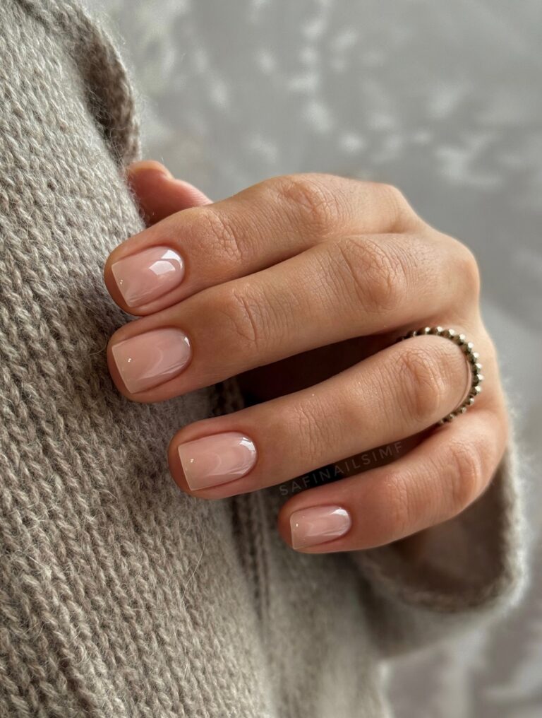 Модный зимний маникюр на квадратные ногти: тренды 2026