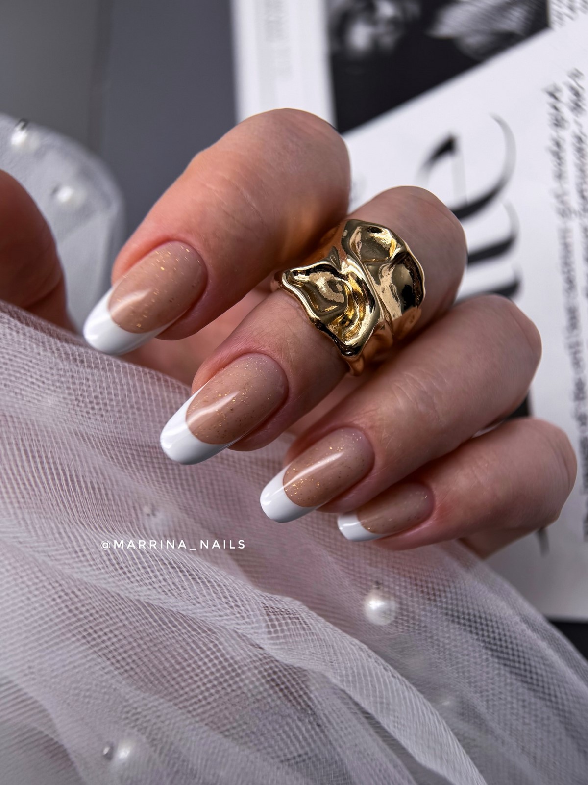 Идеи френч-маникюра на зиму 2026 с модным характером