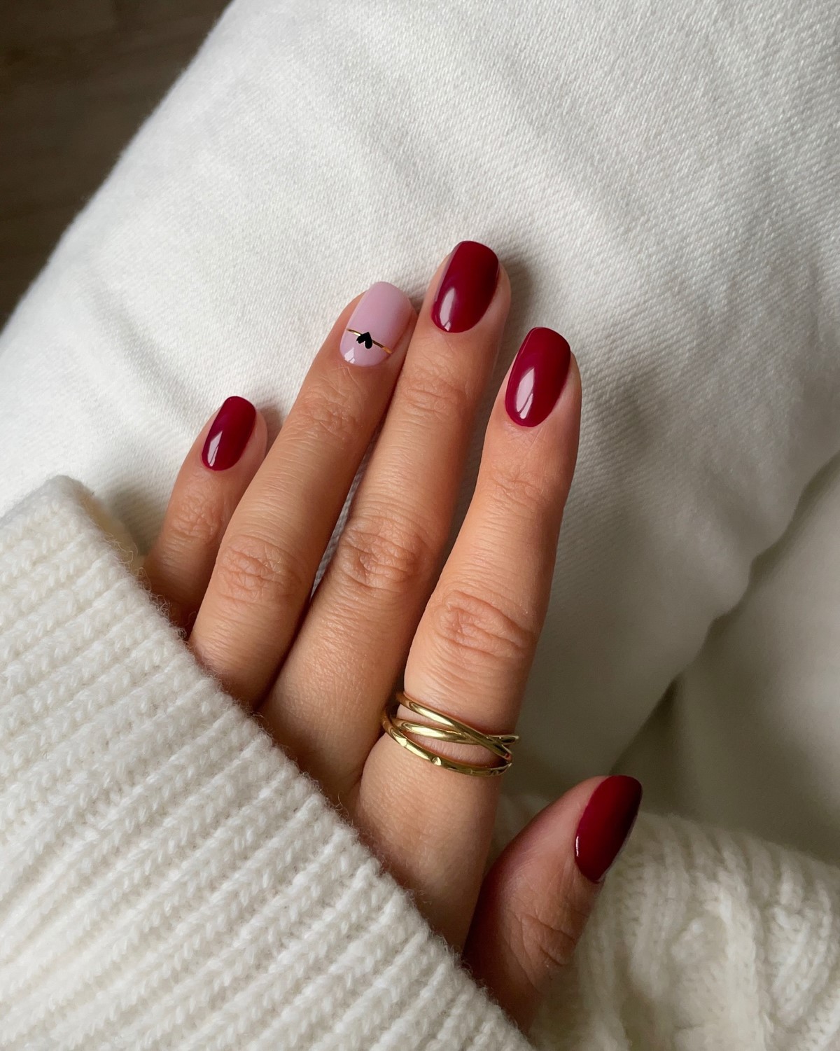 Эти оттенки идеально смотрятся на коротких ногтях