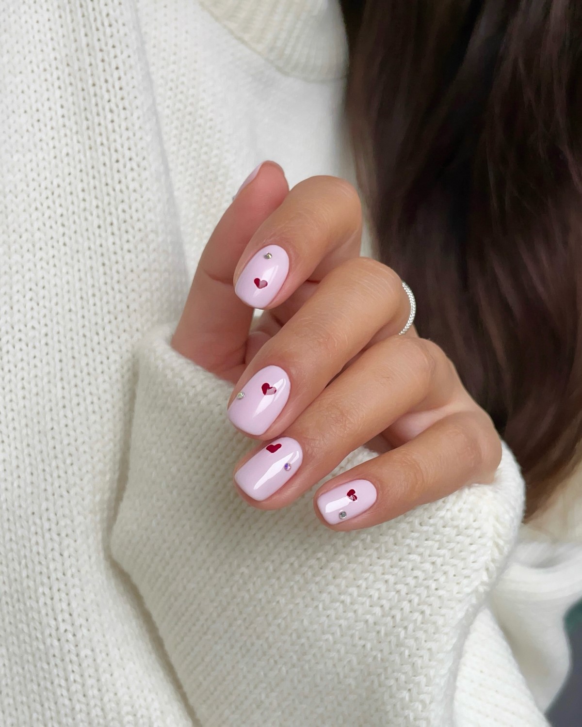 Эти оттенки идеально смотрятся на коротких ногтях