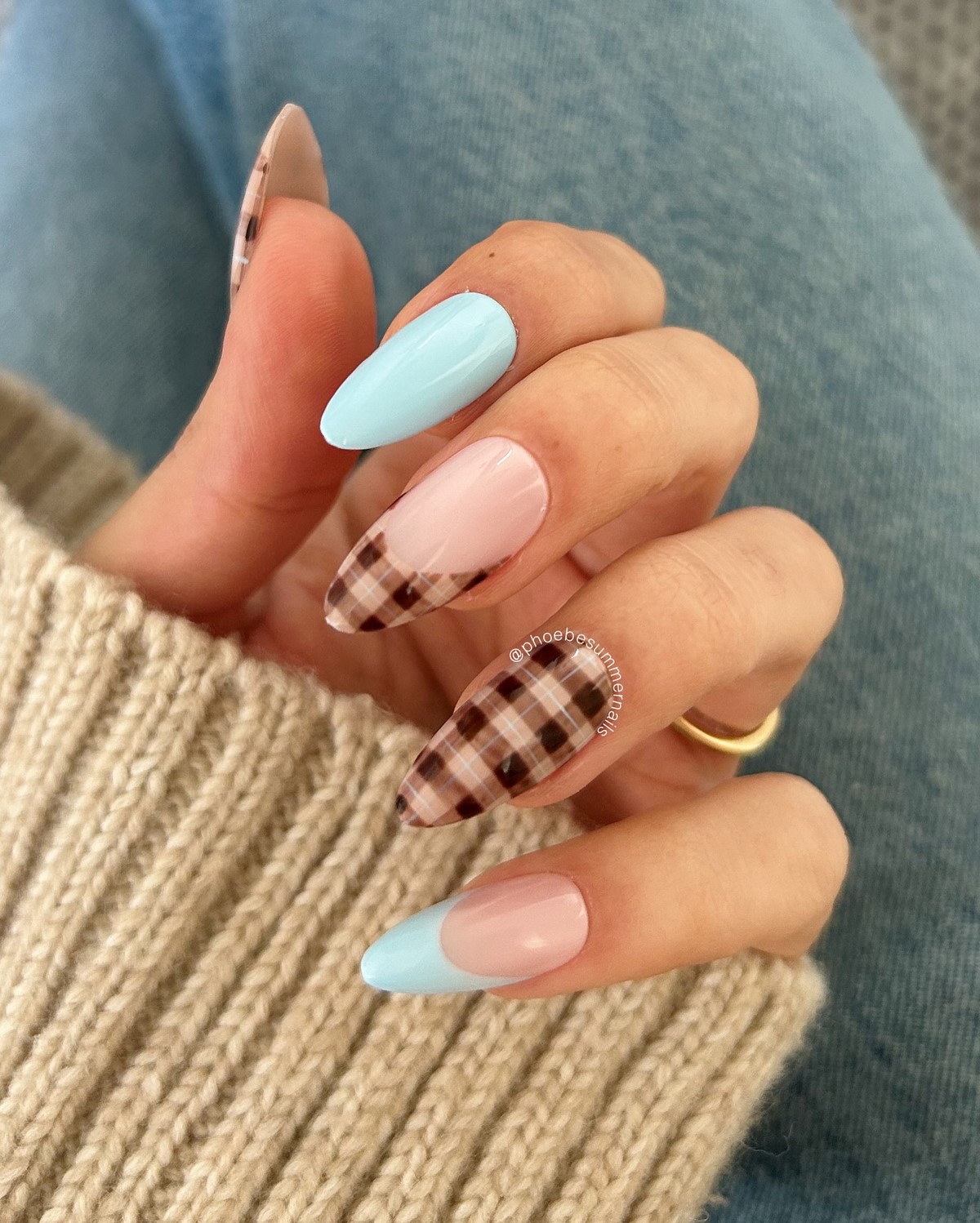 Голубой маникюр весна 2026: самый заметный тренд сезона