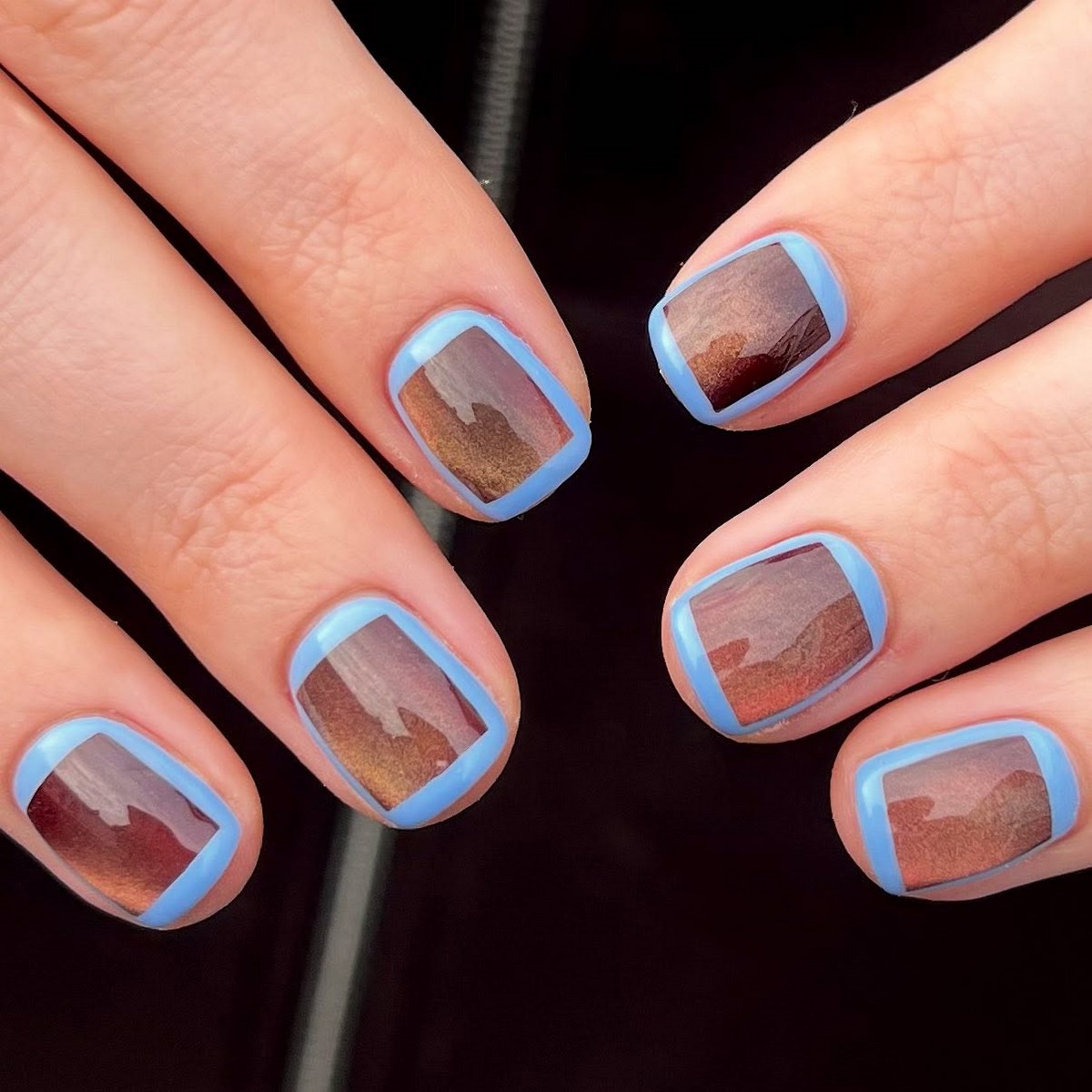 Кошачий глаз на ногтях: 5 оттенков, которые в тренде