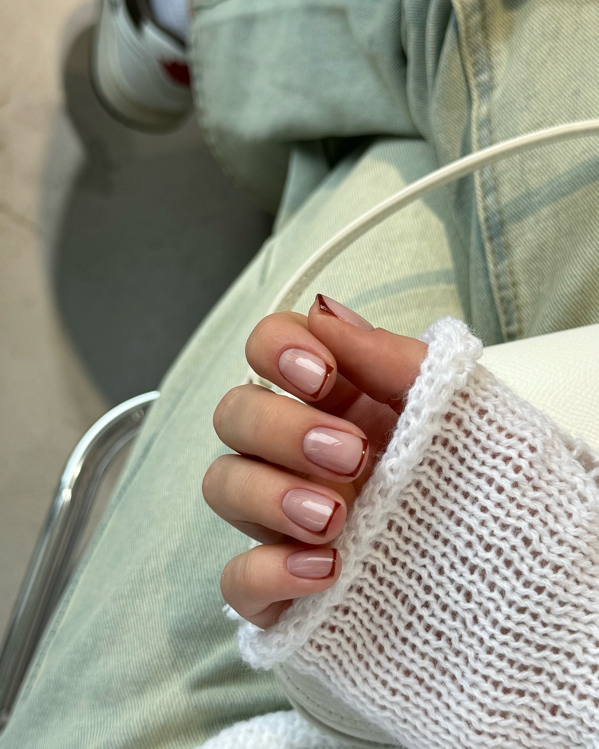 Нежный френч на короткие ногти: минимализм, который выглядит дорого