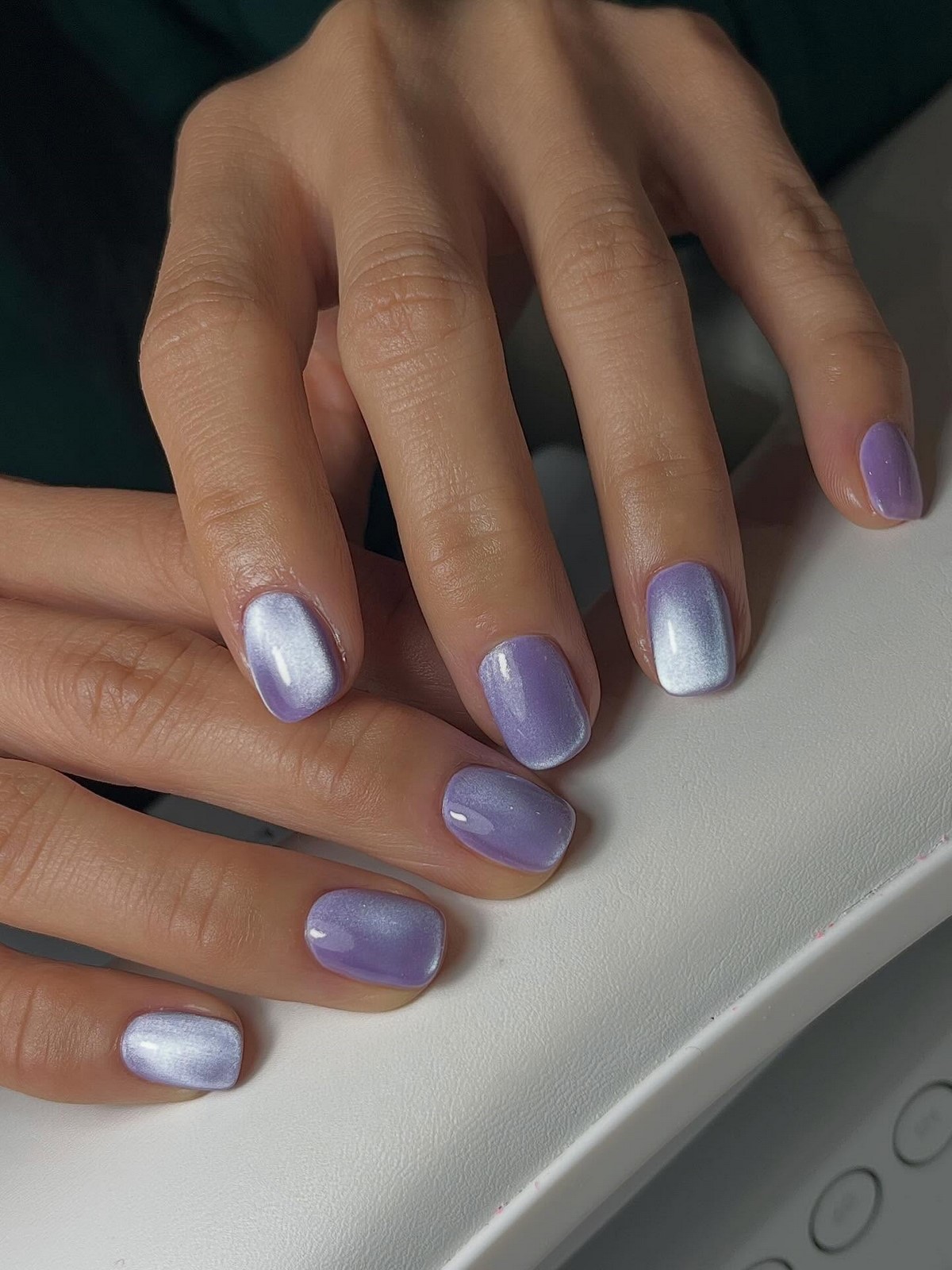 Бархатный маникюр 2026: перелив на ногтях без резкого контраста