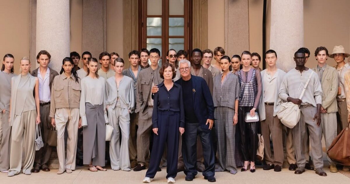 Giorgio Armani показал первую Cruise-коллекцию Сильваны Армани