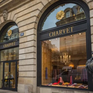 Бутик Charvet на площади Вандом в Париже