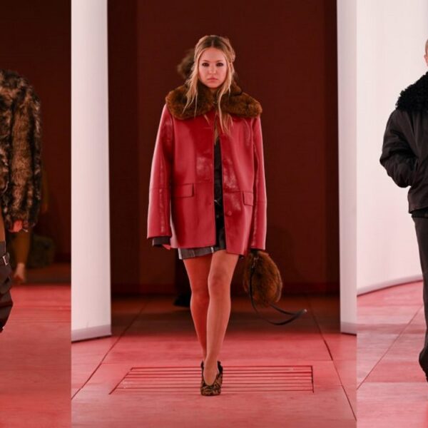 Три образа с показа H&M на красном подиуме London Fashion Week