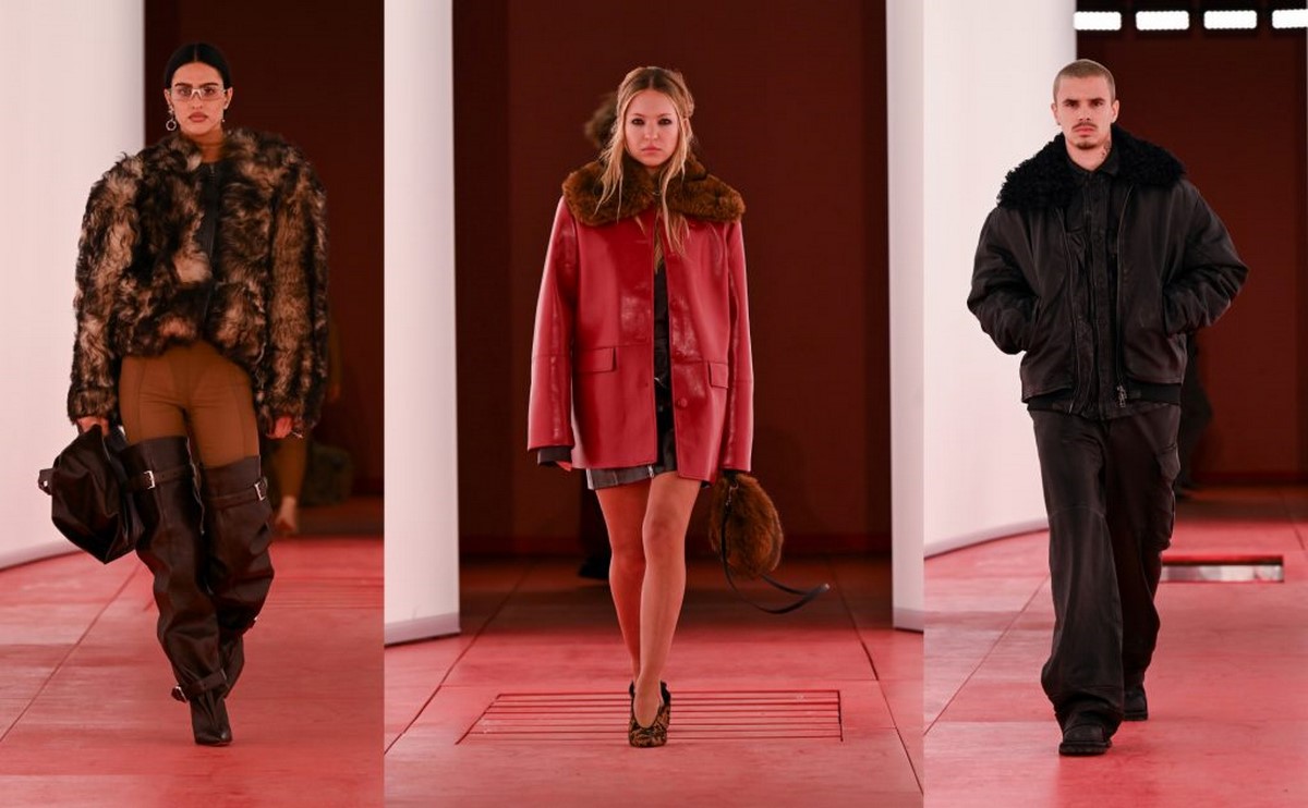 Три образа с показа H&M на красном подиуме London Fashion Week