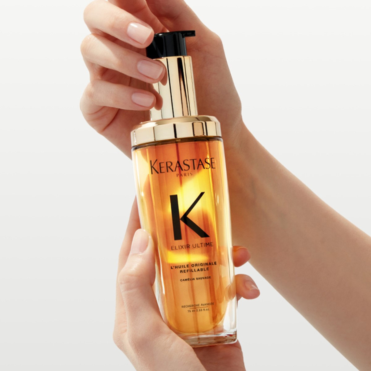 Масло Kérastase Elixir Ultime для финального ухода за длиной